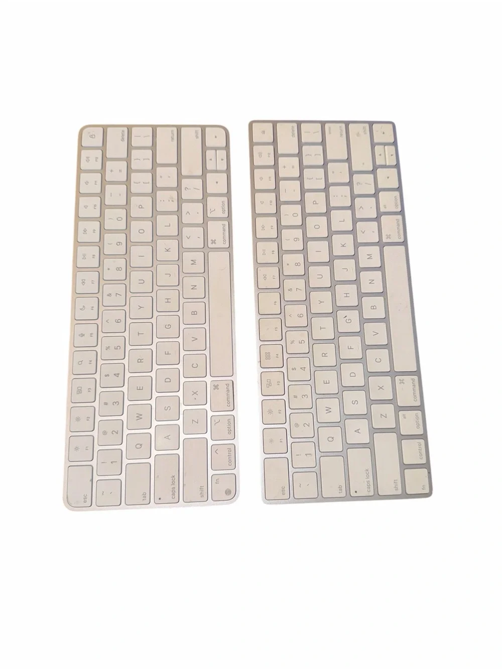 Apple White Aluminum Bluetooth Magic Keyboard Pair